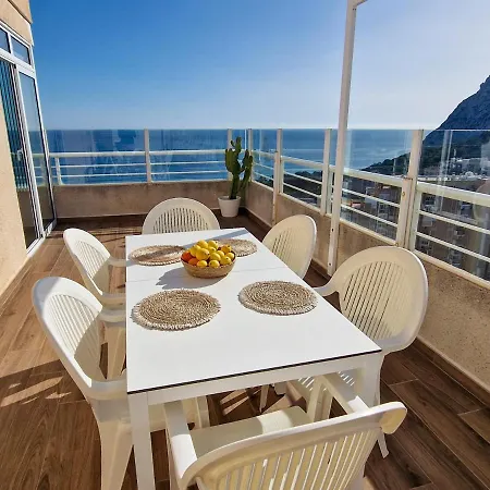 A008 - ático Nuevo Con Mejores Vistas De Calpe